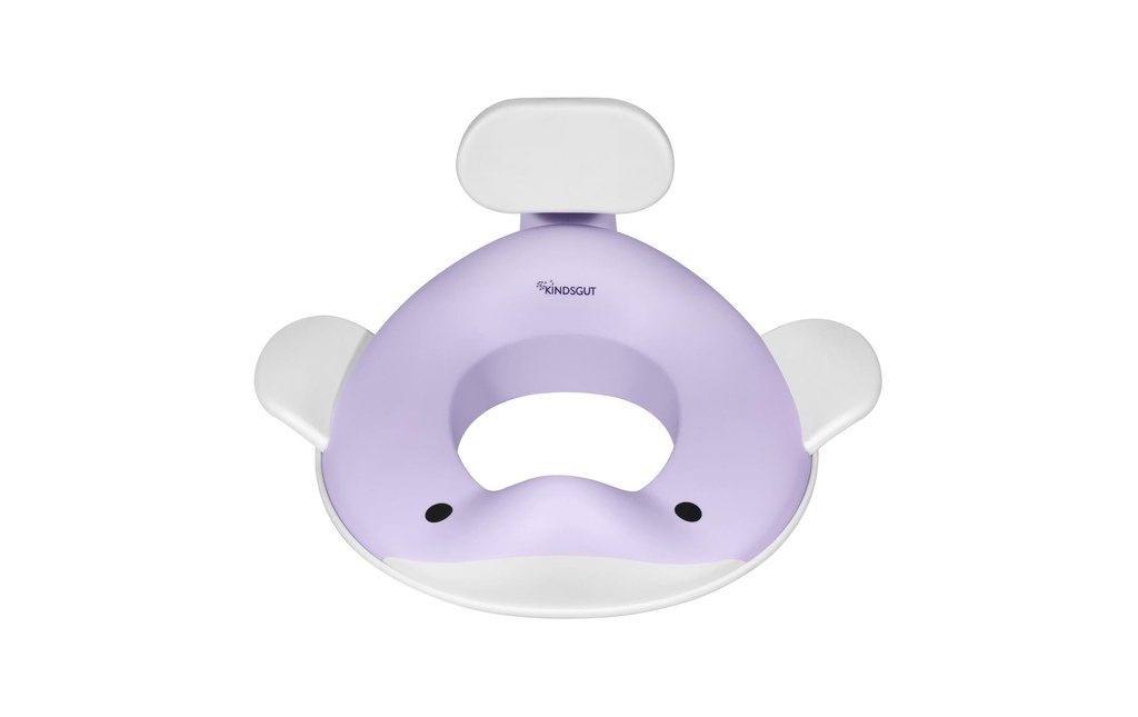 Kindsgut Siège de toilette Baleine Lilas