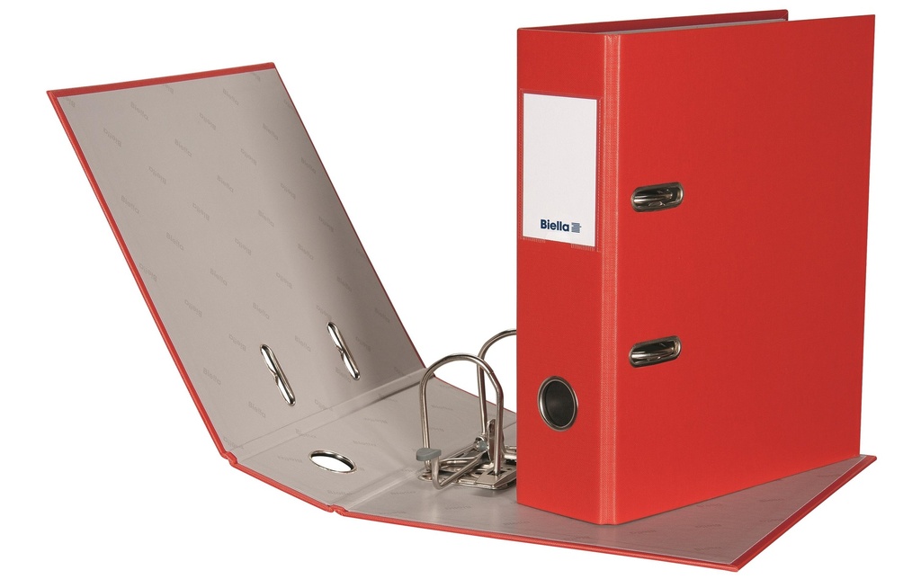 [101075072] BIELLA Class.Plasticolor A5 7cm rouge