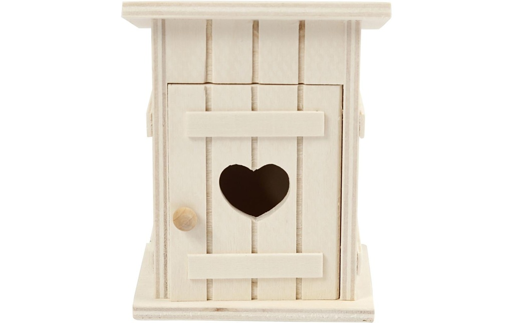 Creativ Company Mini-meubles Maison de toilette 8 x 6.5 cm 1 pièce