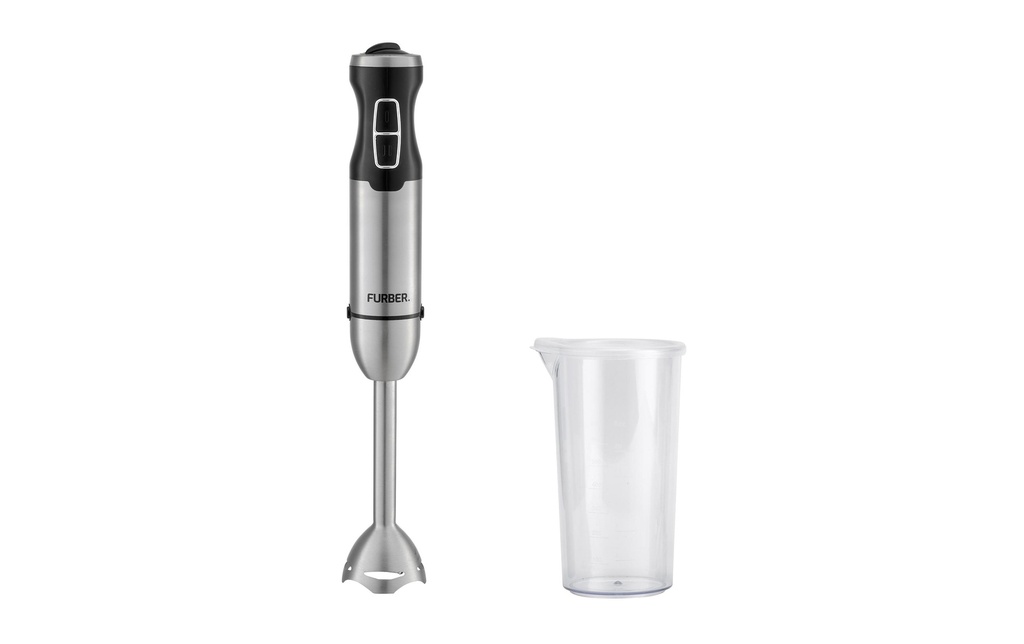 FURBER Mixeur plongeant Pro Acier inoxydable/Noir