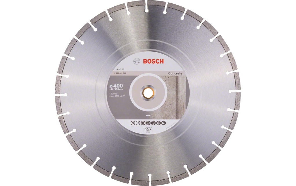 Bosch Professional Disque à tronçonner diamanté Standard for Concrete, 400 x 3.2 x 10 mm