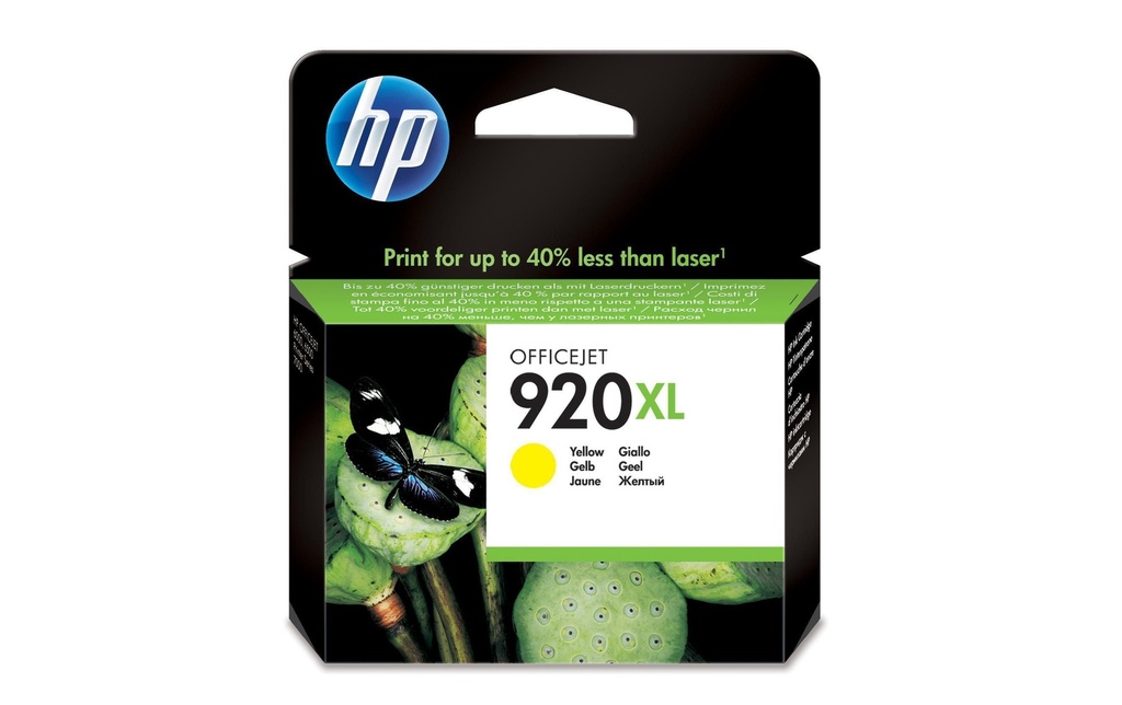 HP Encre Nr. 920XL (CD974AE) Yellow