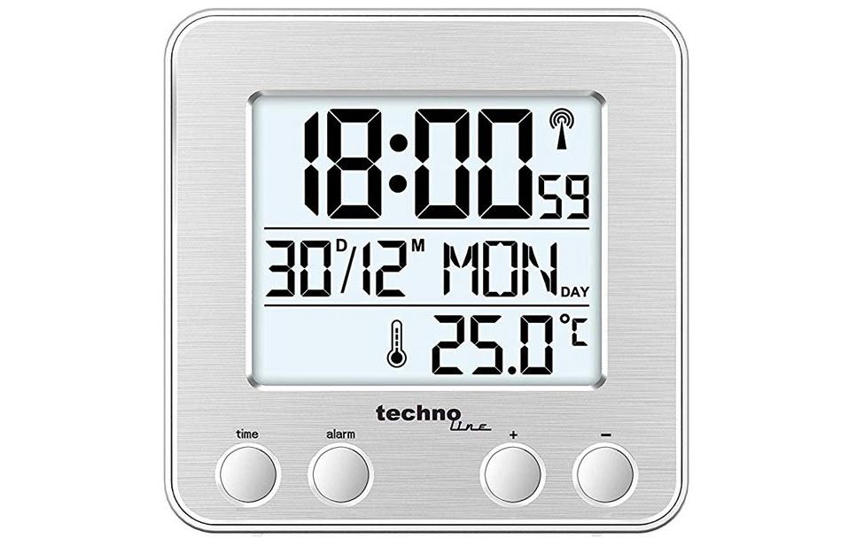 Technoline Réveil radio-piloté WT9569 Blanc