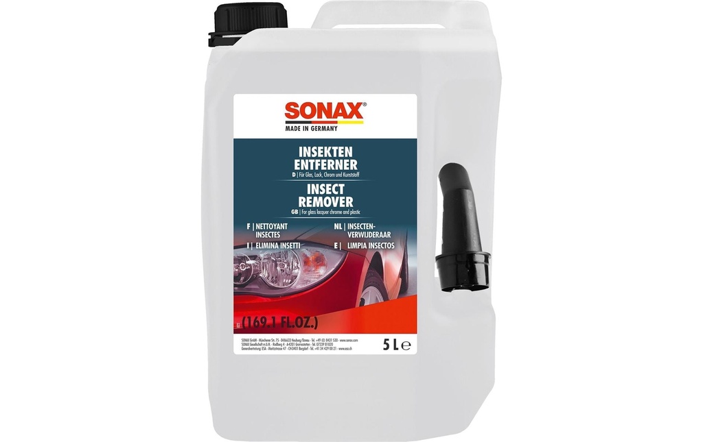 Sonax Détecteur d'insectes 5 l