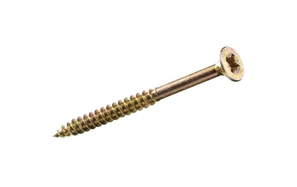 FTM Vis pour contreplaqué Tête fraisée 5 x 90 mm Acier, 6 pièces