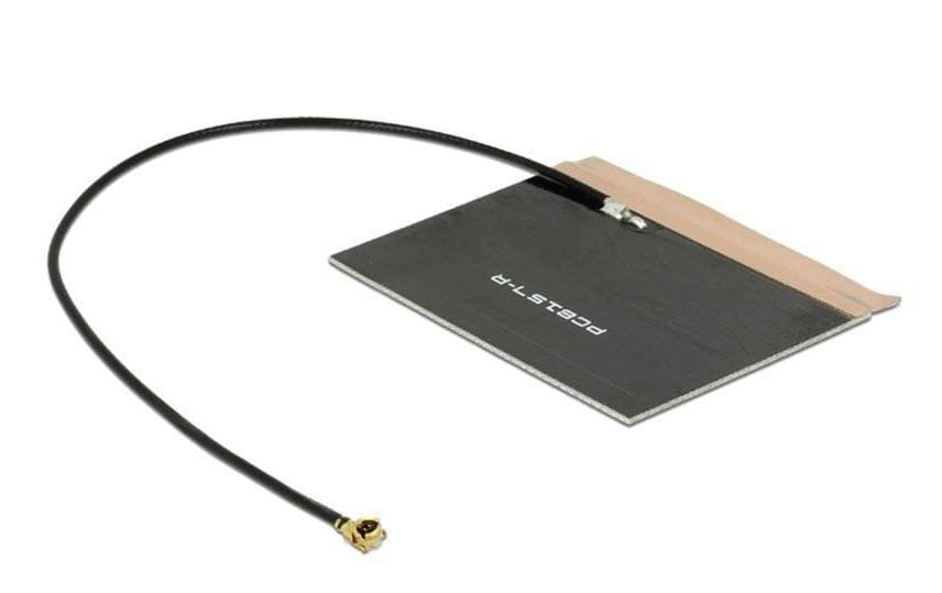 Delock Antenne LTE U.FL DECT WLAN MHF I 3 dBi Rayonnement omni directionnel