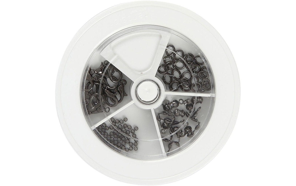Creativ Company Fermeture Set, Anthracite