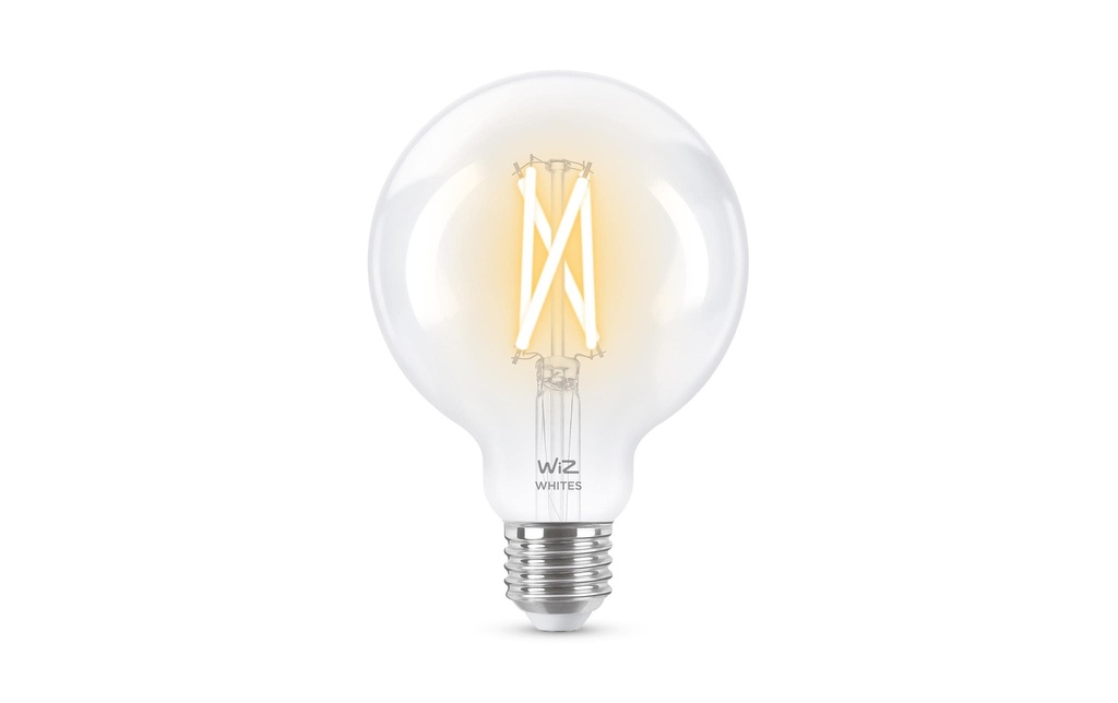 WiZ 7W (60W) E27 Tunable White Globe Filament Clear