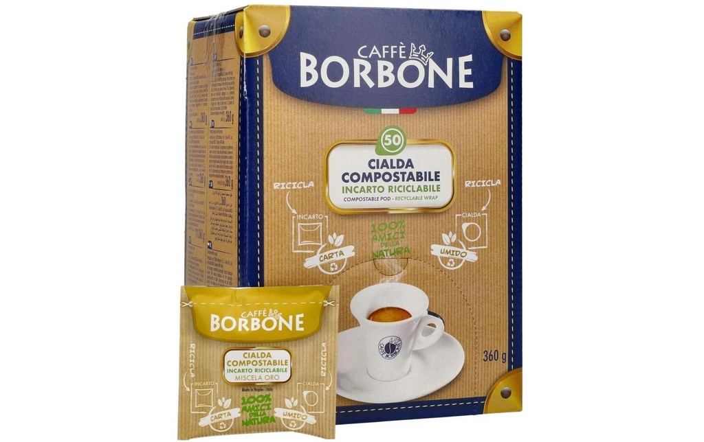 Borbone Dosettes de café Oro 50 pièces