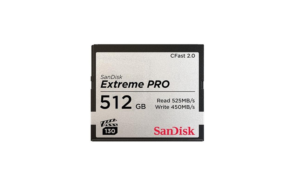 SanDisk Carte CFast Extreme Pro 512 GB