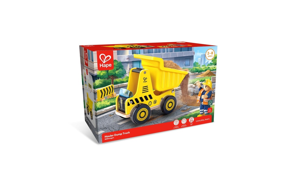 Hape Véhicule de chantier Camion à benne