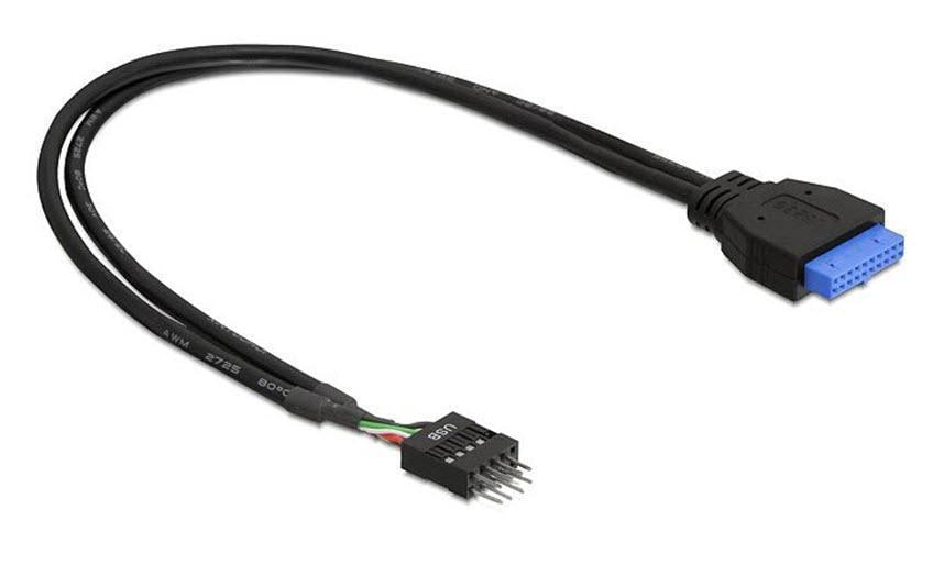 Delock Câble embase à broches USB3.0 30 cm interne