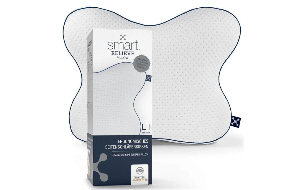 Smartsleep Coussin de nuque Relieve L 54 x 43 x 13.5 cm