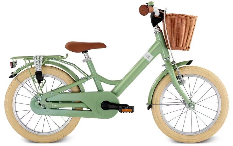 PUKY Vélo pour enfant Youke Classic 16 Vert rétro