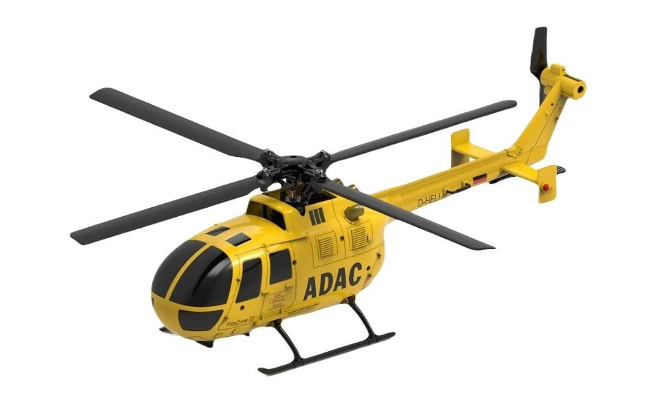 FliteZone Hélicoptère Bo105 ADAC 4 canaux, 6G, RTF