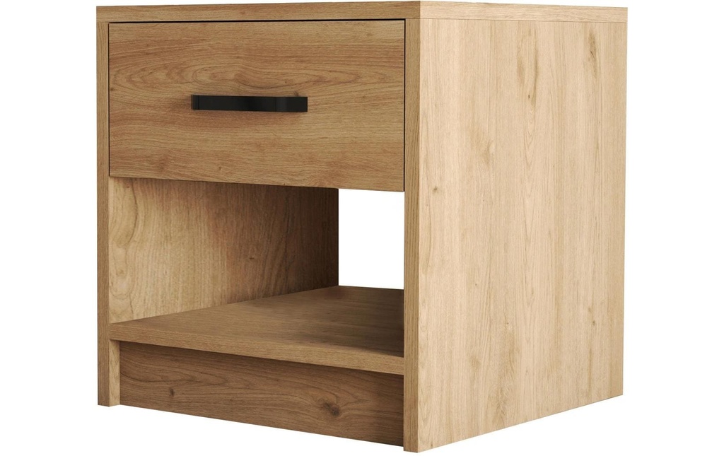 Woody Fashion Table de nuit Grande 52 x 46.8 cm, Brun