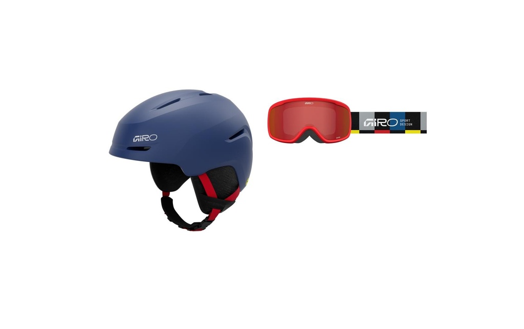 Giro Spur Flash Combo Bleu/Rouge, 48.5 cm - 50 cm