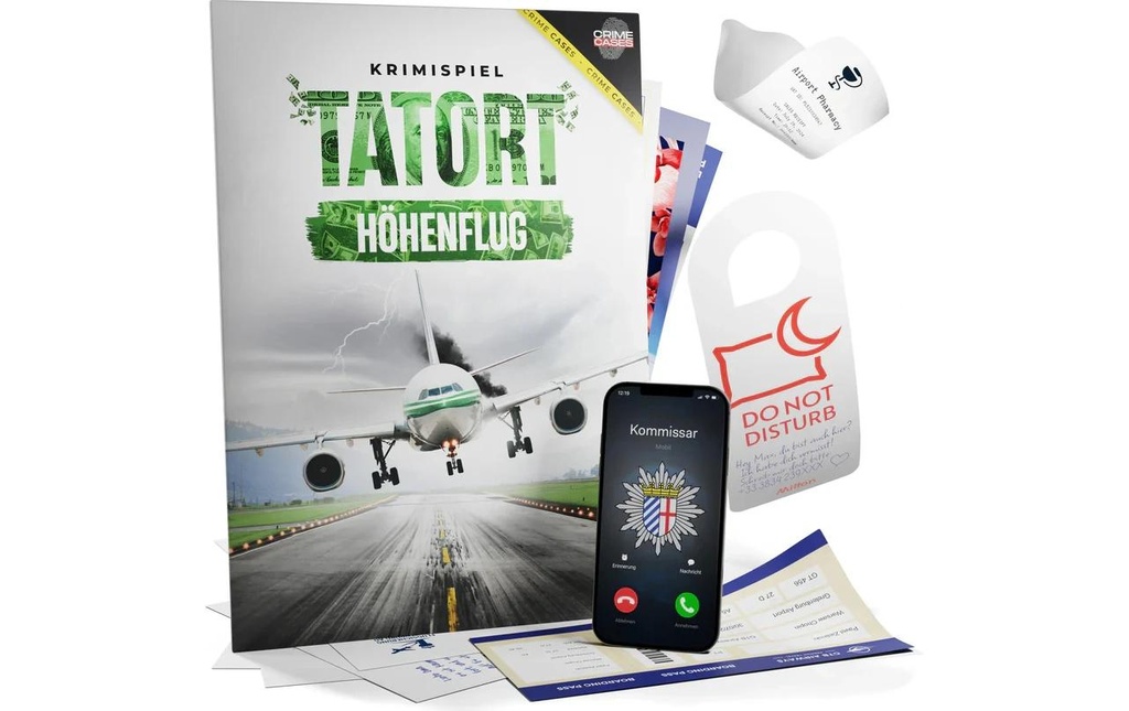 Crime Cases Tatort Höhenflug Jeu du polar