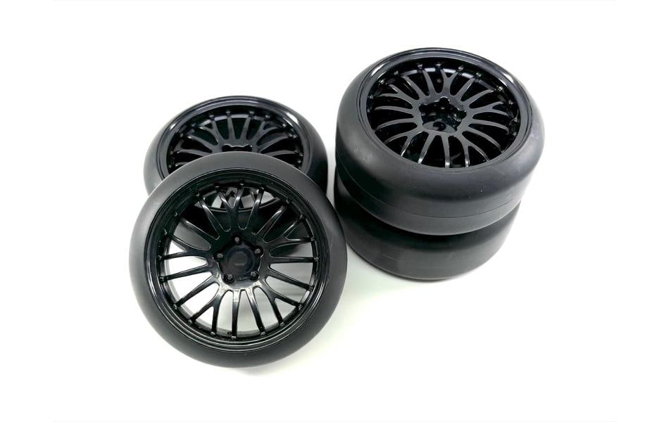Absima 1:10 Jeu de roues Drift LP The Pimp Noir (4)