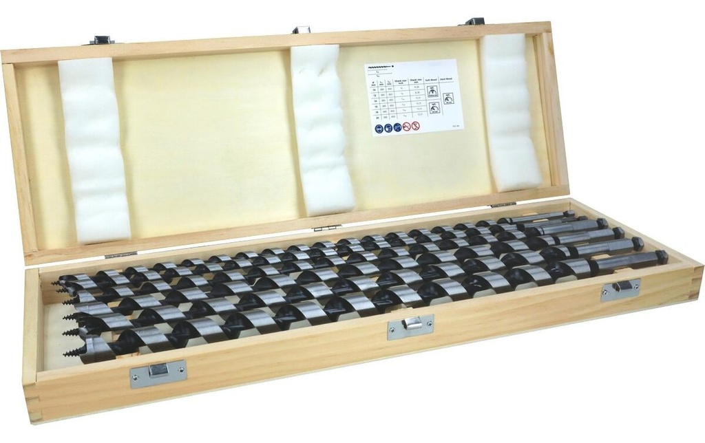 Bosch Professional Jeu de mèches à bois 450 mm, 6 pièces