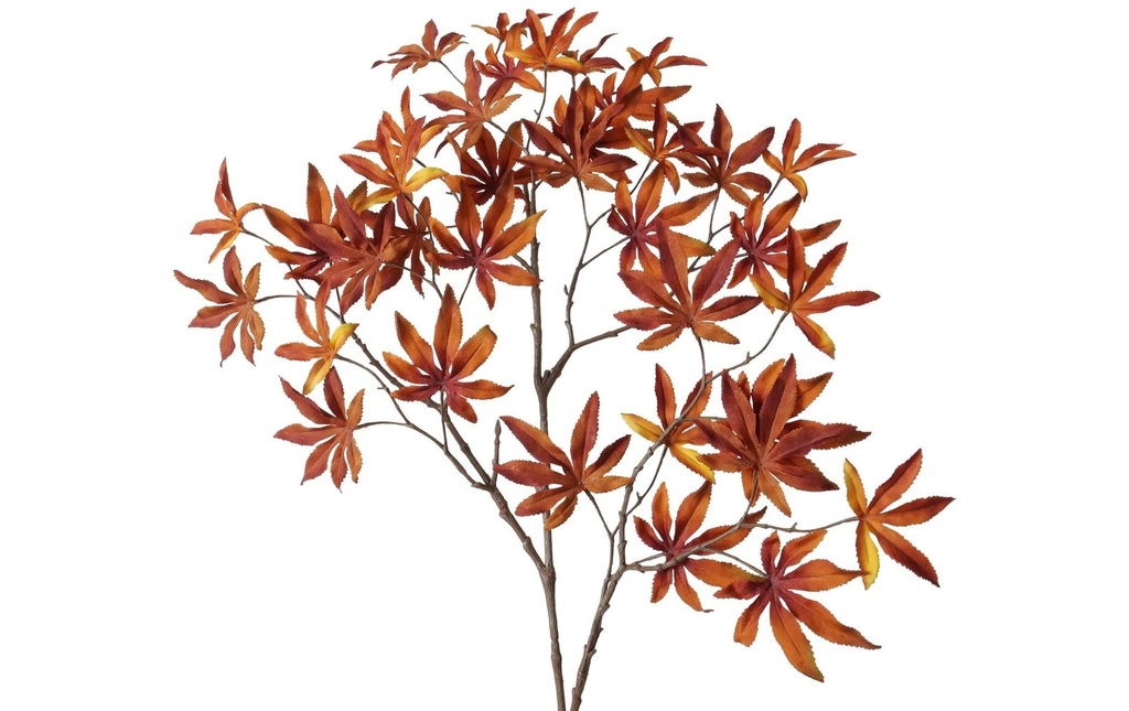 Boltze Plante artificielle Branche décorative érable plastique, 90 x 21 cm
