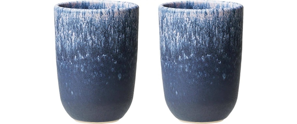 Chic Mic Set de tasses Leonid 2 pièces. 300 ml, bleu