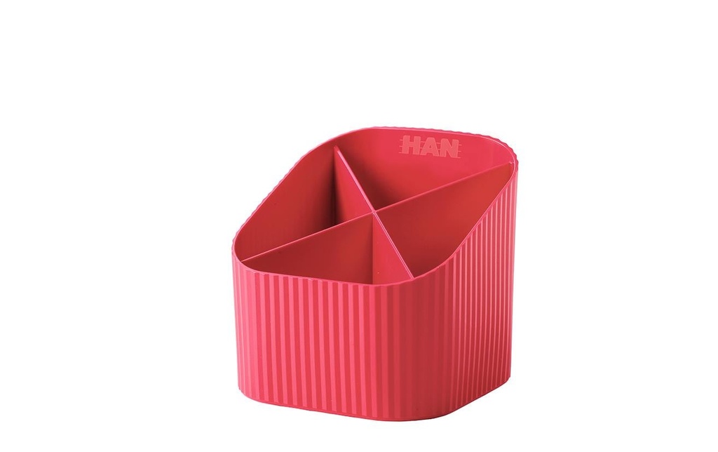 HAN Pot à crayons Re-Loop Rouge