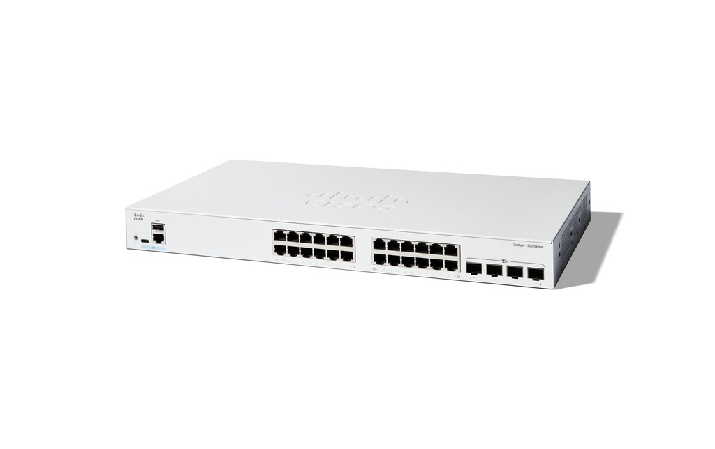 Cisco PoE+ Switch Catalyst C1300-24FP-4X 28 ports