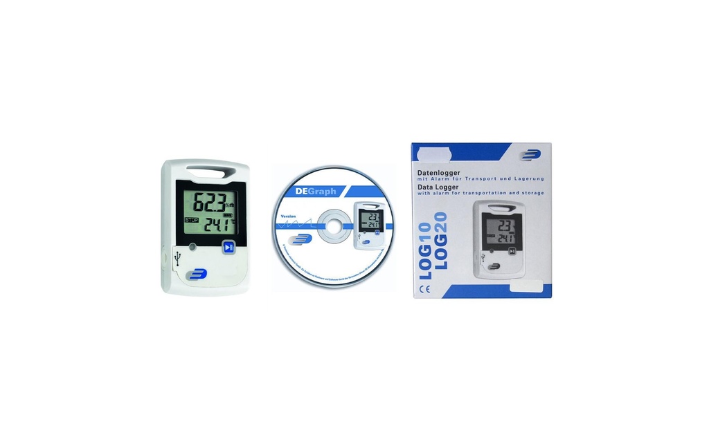 TFA Dostmann Kit d'enregistrement de données thermo-hygro LOG20