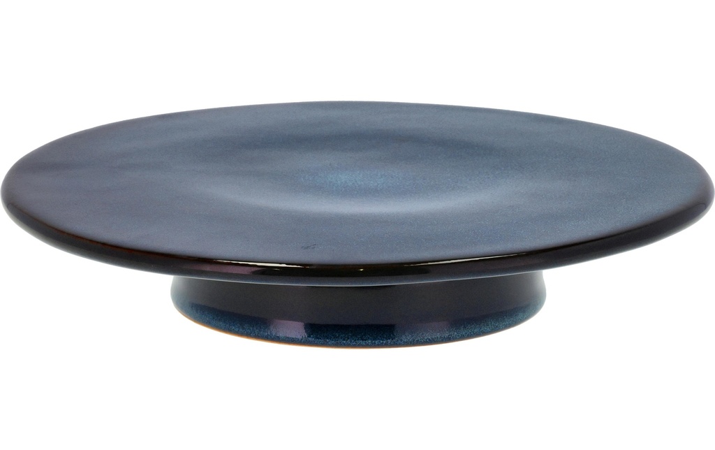 Bitz Plateau à gâteau 30 cm, Bleu foncé