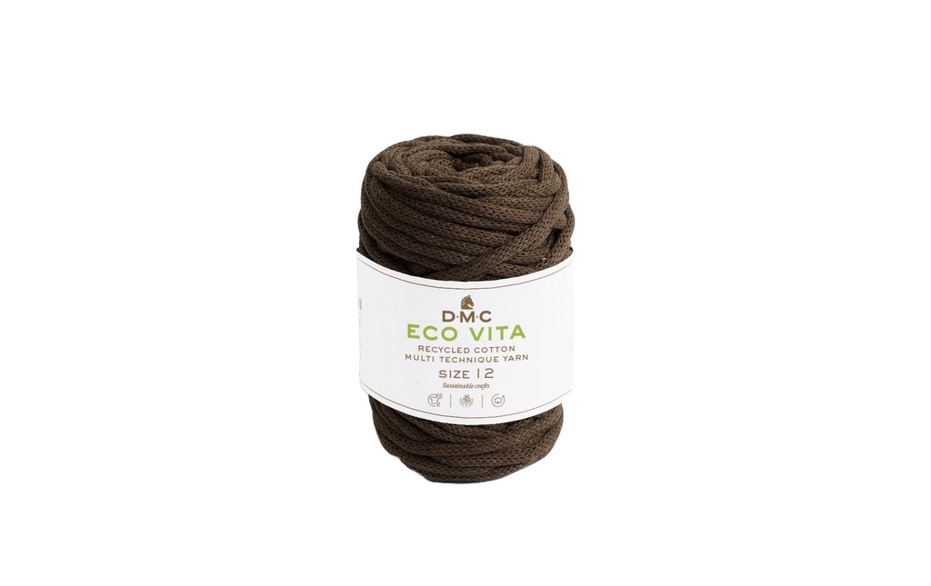 DMC Laine Nova Vita Makramee Cord 250 g Brun