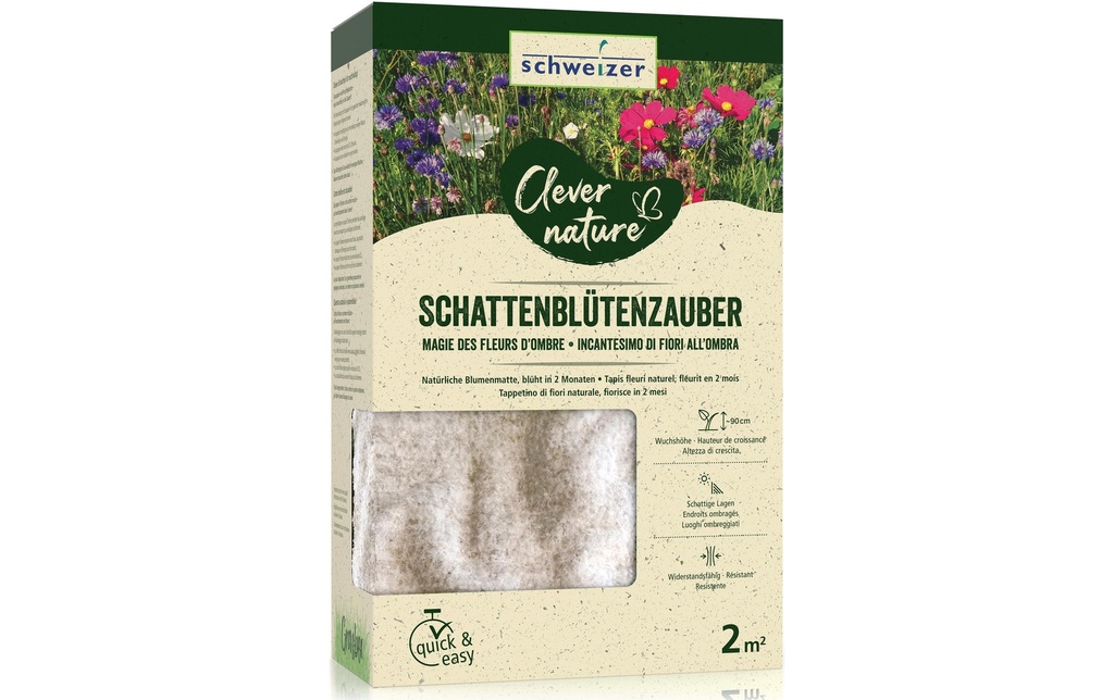 Eric Schweizer Clever Nature Magie des fleurs d'ombre, 2 m²