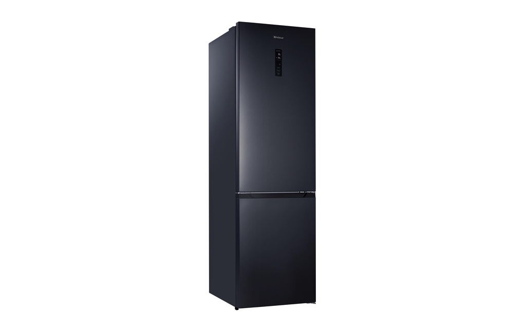 Trisa Réfrigérateur congélateur Noir, Changeable, Droite
