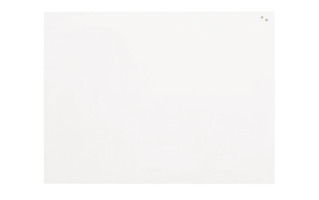 Franken Tableau en verre 65 cm x 100 cm, Blanc