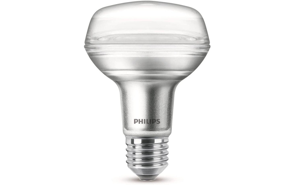 Philips Lampe LEDcla 100W E27 R80 WW ND 36D Blanc chaud (WW)