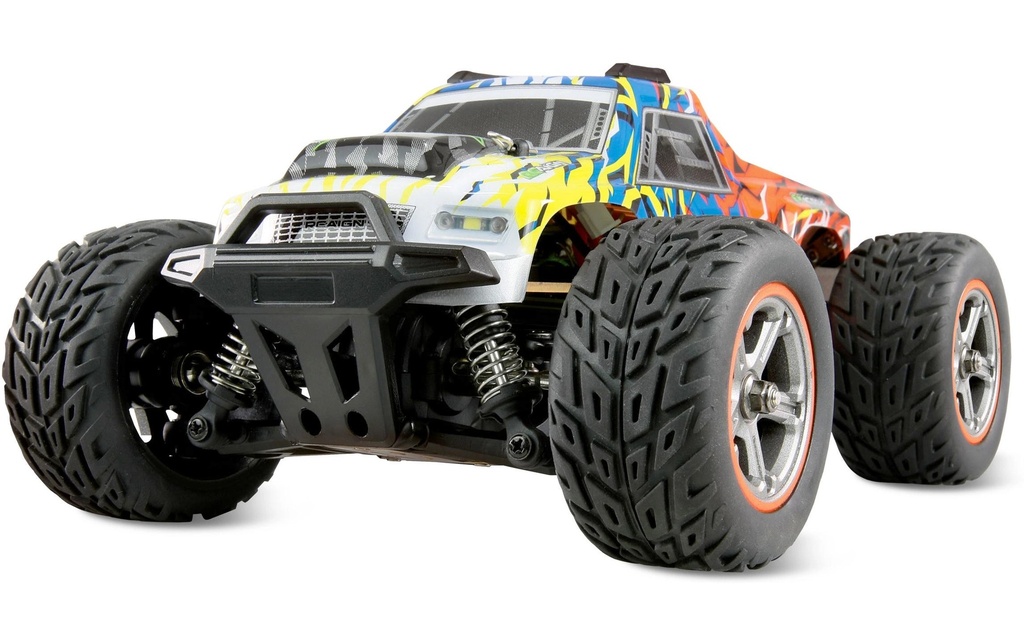 Amewi Monster Truck MAX20 1:20 RTR Bleu/Orange