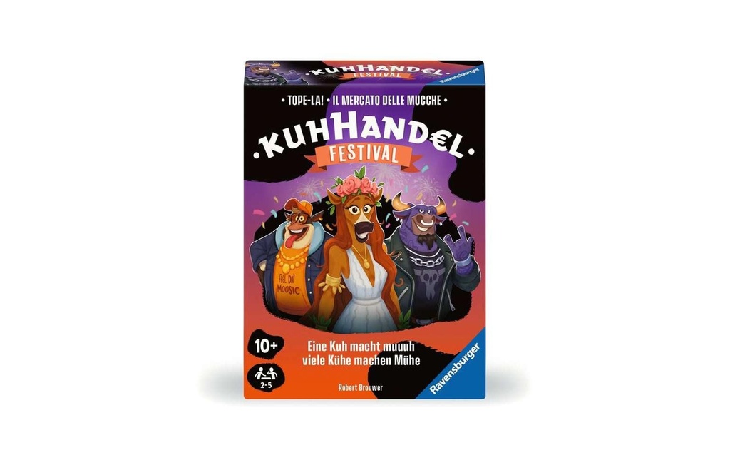 Ravensburger Jeux de cartes Commerce de la vache – Festival