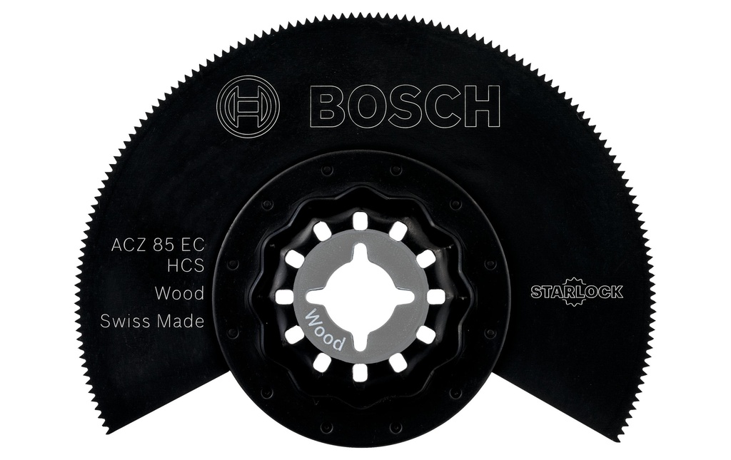 Bosch Professional Lame de scie segmentée Starlock HCS ACZ 85 EC Bois 85 mm