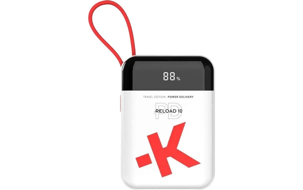SKROSS Chargeurs portatifs Reload 10 Travel 10000 mAh – blanc