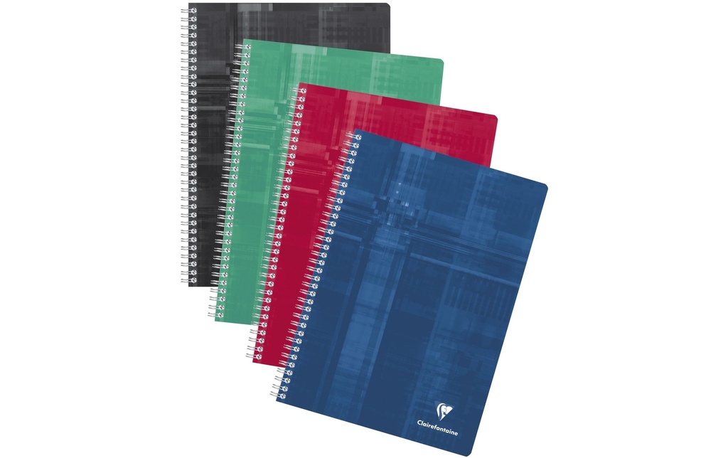 Clairefontaine Cahier d'école Matris, 90 feuilles, A4, quadrillé, assorti, 5 Pièce/s