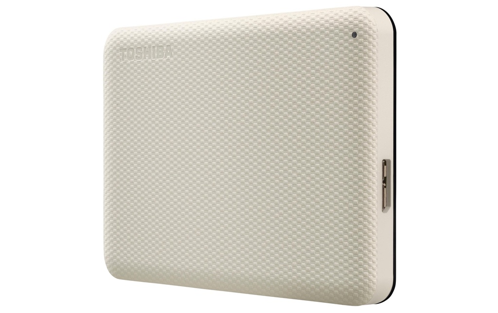 Toshiba Disque dur externe Canvio Advance 4 TB, Blanc