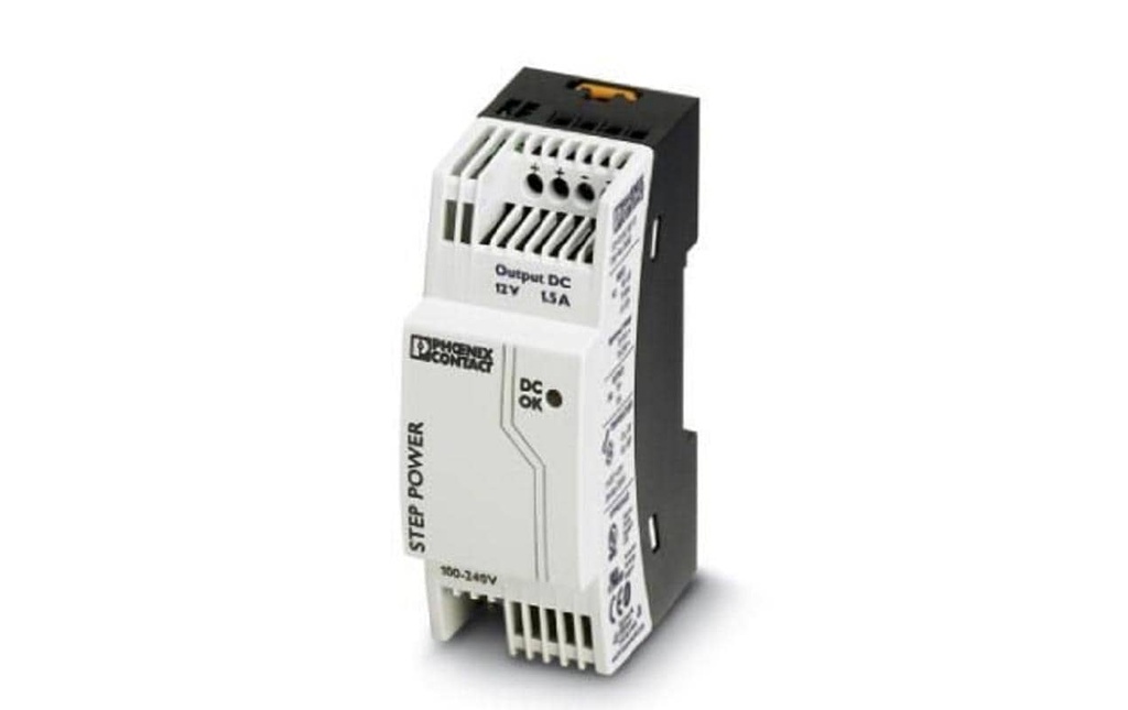 Phoenix Contact Blocs d’alimentation pour rail DIN 18 W, 12 V