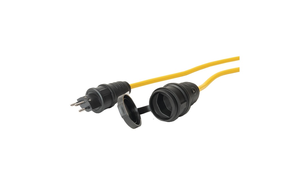 STEFFEN Câble de prolongation Bauflex T12 - T13, jaune 5 m