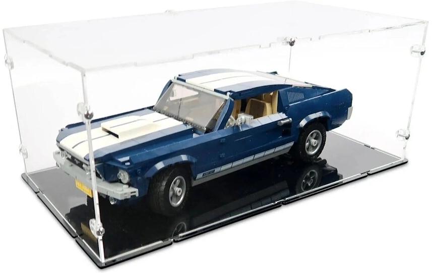 iDisplayit Présentoir en acrylique pour LEGO 10265 Ford Mustang