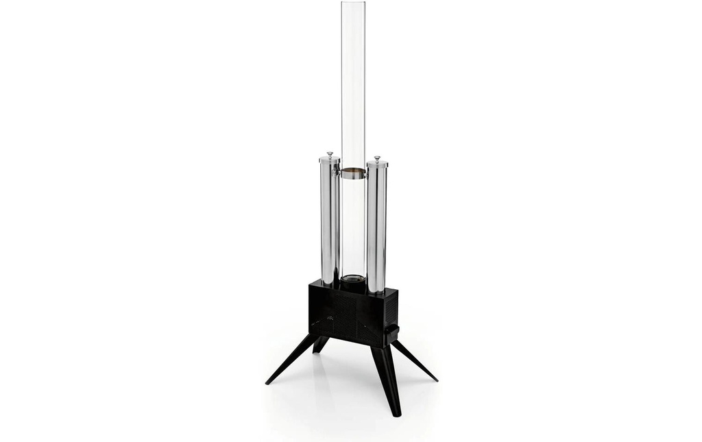 Landmann Torche à pellets 135 cm, noir/inox