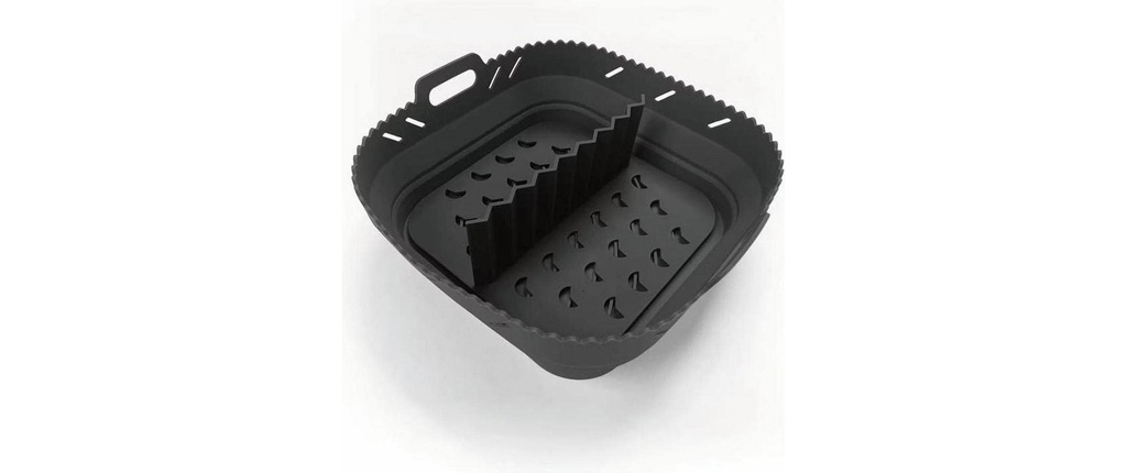 GOURMETmaxx Moule en silicone 21 x 21 x 8 cm, anthracite