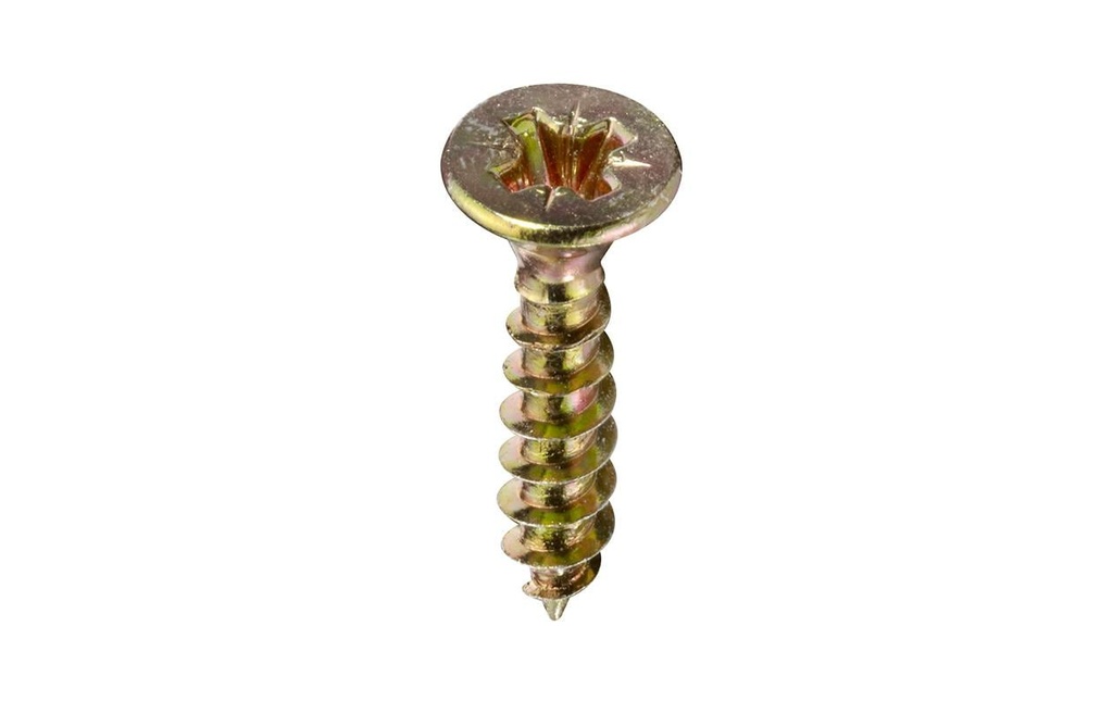 FTM Vis pour contreplaqué Tête fraisée 3 x 12 mm Acier, 30 pièces