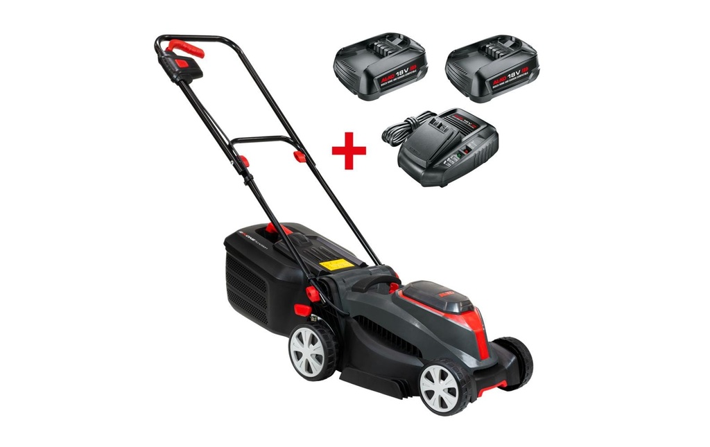 AL-KO Tondeuse à gazon sans fil 38.1 Li 18 V COMFORT SET