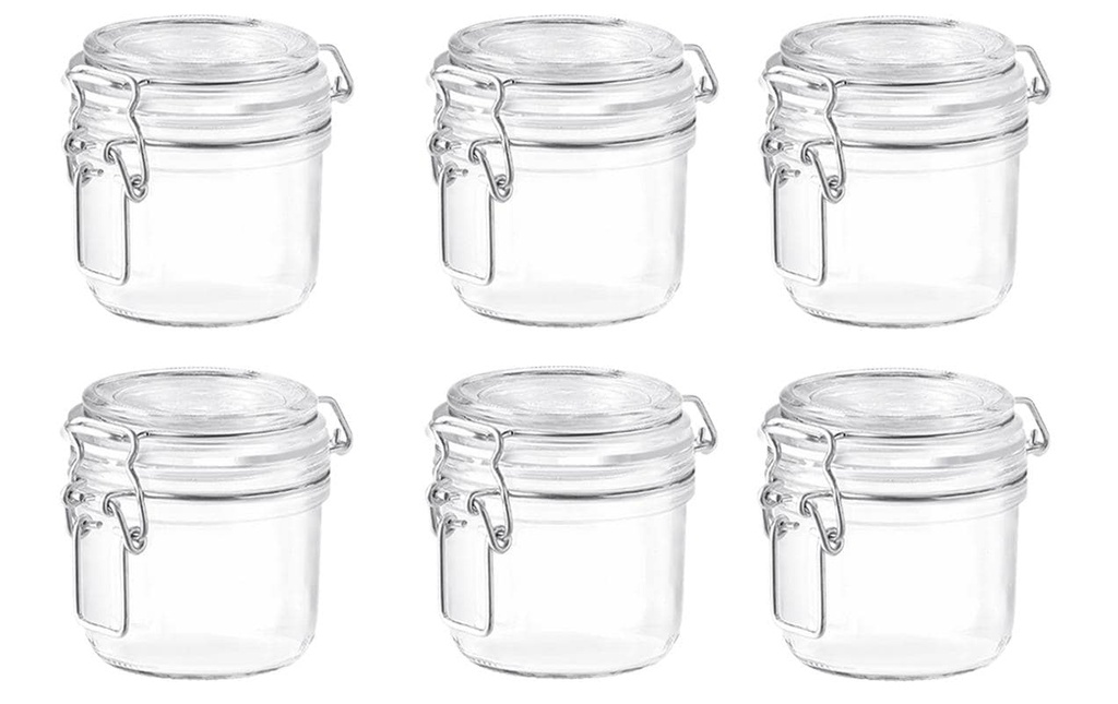 Bormioli Rocco Bocaux à conserves Fido  0.2 litre, 6 pièces