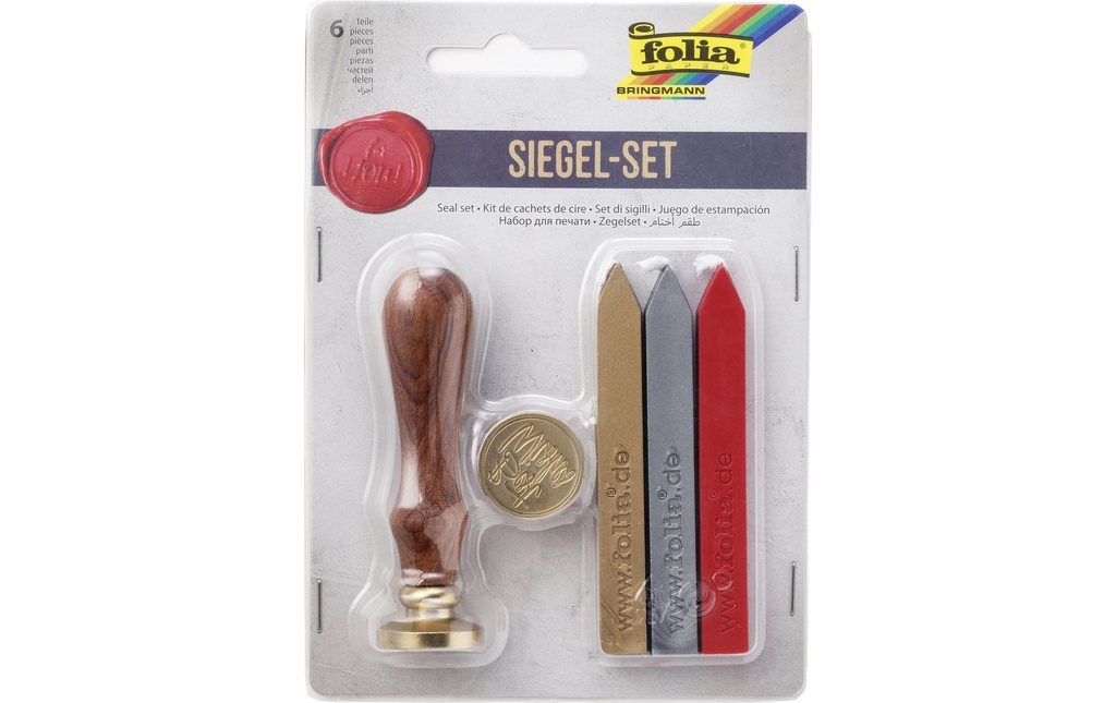 Folia Set avec cire de scellement